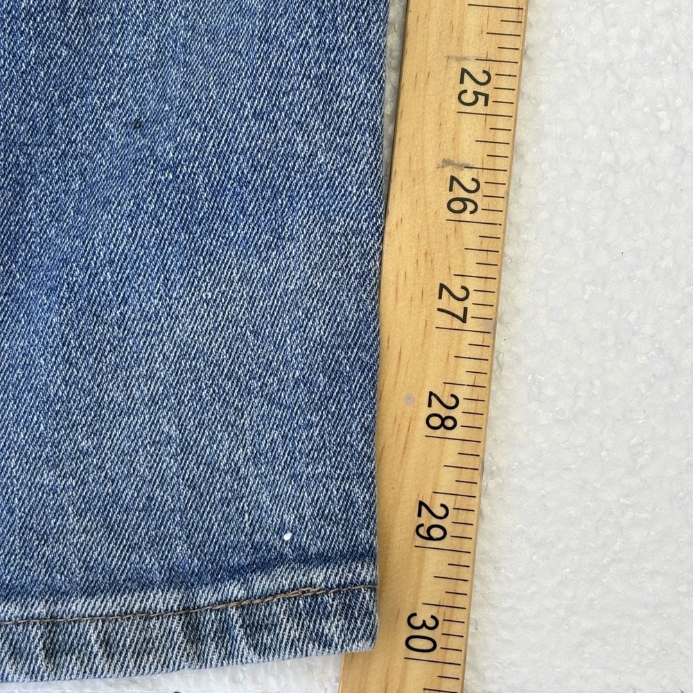 Wrangler Five Star Premium Denim Jeans Mens 42x30 Blue Straight Leg 97FXVMD - Picture 7 of 8